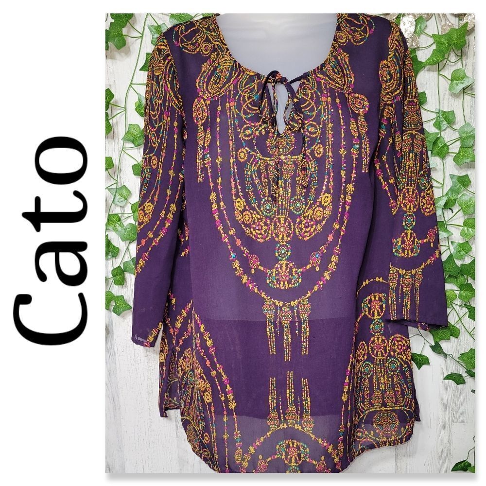 NWOT Cato Blouse